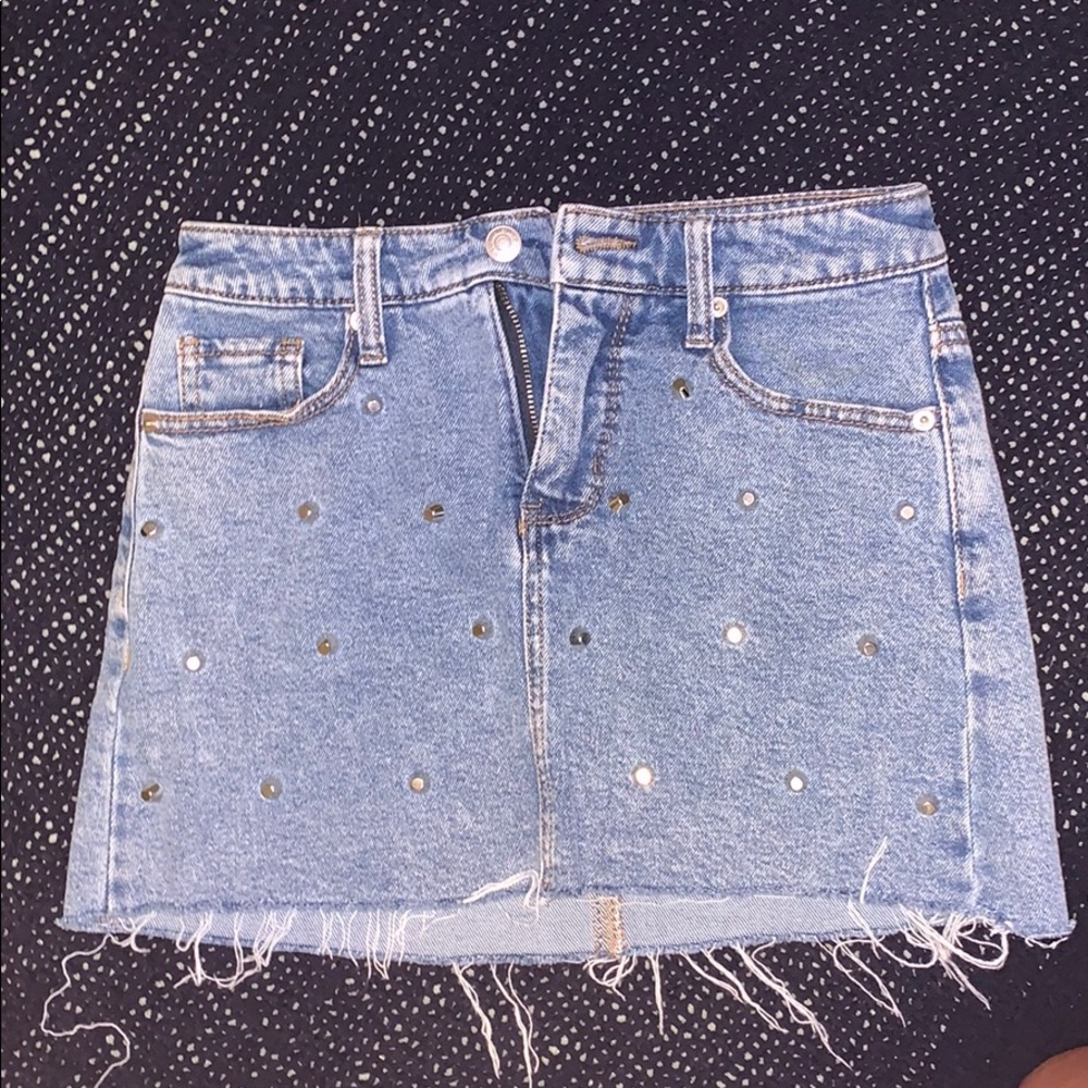 Wild Fable Jean Skirt